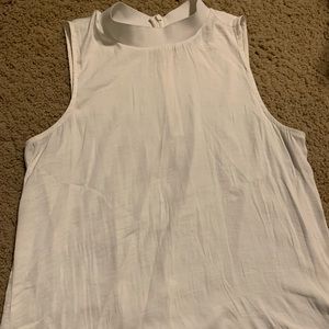 White Collared Blouse